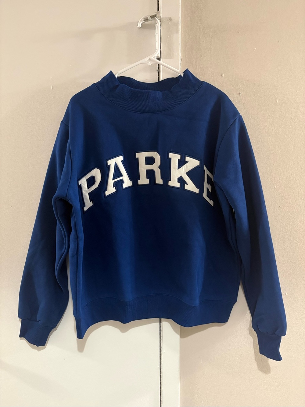 Parke Blue Mockneck